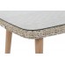 Садовий кутовий диван Almeria Beige / Beige Melange з техноратангу