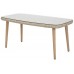 Садовий кутовий диван Almeria Beige / Beige Melange з техноратангу