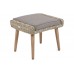 Садовий кутовий диван Almeria Beige / Beige Melange з техноратангу