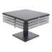Кутові алюмінієві садові меблі Sorrento Grey / Grey Melange