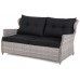 Садові меблі з техноратангу Siena Light Grey / Grey