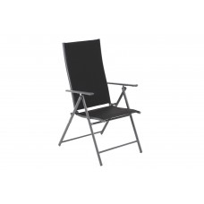 Металеве садове крісло Casablanca Grey / Black