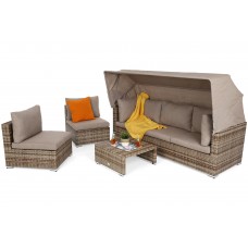 Садові меблі з техноратангу Vigo Ginger / Brown Melange