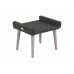 Садовий кутовий диван Almeria Grey / Light Grey з техноратангу