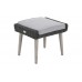 Садовий кутовий диван Almeria Grey / Light Grey з техноратангу