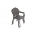 Металеві садові меблі Maja Round Mix Blue / Grey 2+1