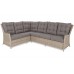 Лівий кутовий диван техноротанг Alicante Beige / Beige Melange