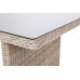 Лівий кутовий диван техноротанг Alicante Beige / Beige Melange