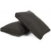Садовий кутовий диван з техноратангу Lagos Muddy Grey / Black Melange
