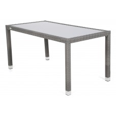 Садовий стіл з техноратангу Mori Basic Grey