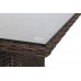 Садові меблі з техноротангу Bergamo Brown Mat / Brown Melange