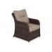 Садові меблі з техноротангу Bergamo Brown Mat / Brown Melange