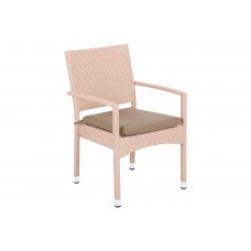 Садове крісло з техноратангу Doris Beige