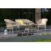 Садові меблі з техноротангу Arkadia Beige / Beige Melange