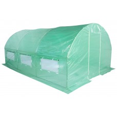 Фольгований тунель 250 x 500 см (12,5 м²) каркас + зелена фольга
