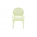 Металеві садові меблі Maja Round Mix Grey / Green 2+1