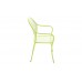 Металеві садові меблі Maja Round Mix Grey / Green 2+1