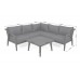 Calabria Grey / Grey Melange алюмінієвий садовий куточок