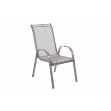 Садовий стілець Sevilla Alu Silver / Grey