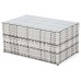 Садовий куточок з техноратангу Amalfi Light Grey / Grey Melange