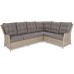 Кутовий комплект садових меблів правий Alicante Beige / Beige Melange