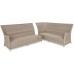 Кутовий комплект садових меблів правий Alicante Beige / Beige Melange