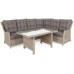 Кутовий комплект садових меблів правий Alicante Beige / Beige Melange