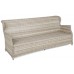 Садові меблі з техноратангу Siena Grande Beige / Beige Melange