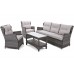 Садові меблі з техноратангу Siena Grande Grey / Light Grey