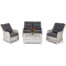 Садові меблі з техноратанга Florida Light Grey / Grey