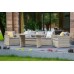 Садові меблі з техноратангу Santiago Beige / Beige Melange