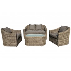 Садові меблі з техноротангу Modena Beige / Beige Melange