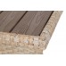 Садовий диван Lagos Beige / Ecru II з техноратангу. видів