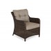 Садові меблі з техноратанга California Brown Mat / Brown Melange