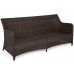 Садові меблі з техноратанга California Brown Mat / Brown Melange
