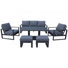 Алюмінієві садові меблі Sorrento Grey / Grey Melange