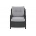 Кутові садові меблі з техноротангу Windsor Grey / Light Grey