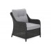 Кутові садові меблі з техноротангу Windsor Grey / Light Grey
