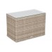 Садовий диван з техноротангу Santorini Beige / Beige Melange