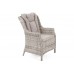 Садові меблі з техноротангу Bristol Square Light Grey / Світло-сірий 4+1