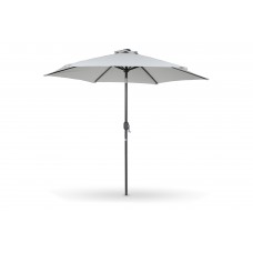 Парасолька садова кругла Malta Grey / Light Grey Ø 270 см з LED підсвічуванням