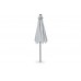 Парасолька садова кругла Malta Grey / Light Grey Ø 270 см з LED підсвічуванням