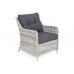 Кутовий комплект садових меблів правий California Light Grey / Grey Melange