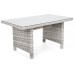Кутовий комплект садових меблів правий California Light Grey / Grey Melange