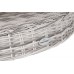 Садові меблі з технораттанга Bristol Round Elegant 150 см Light Gray / Grey Melange 6+1 виставка