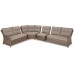 Кутові садові меблі з техноротангу Windsor Brown Mat / Brown Melange