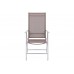 Алюмінієві садові меблі Corfu Basic Silver / Taupe 6+1