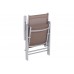 Алюмінієві садові меблі Corfu Basic Silver / Taupe 6+1