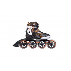 Роликові ковзани для швидкої їзди Nils Extreme NA1060S розм. 45 чорно-оранжевий