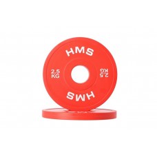 Диск бамперний олімпійський HMS CBRS25 2x2.5кг
